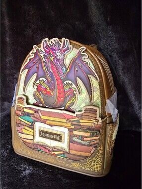 LF - Dragon Stain Glass - B.A.M. Exclusive - Limited Release - Mini Backpack